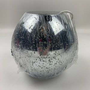 Silver lamp new with tags